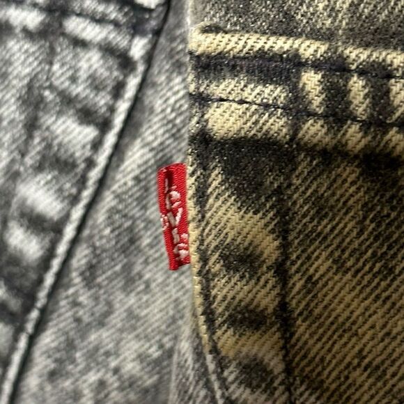 VTG Levi’s Acid Wash Denim Pants USA made - Picture 8 of 9